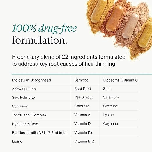 Nutrafol Women's Vegan Hair Growth Supplements - 3 MONTH SUPPLY