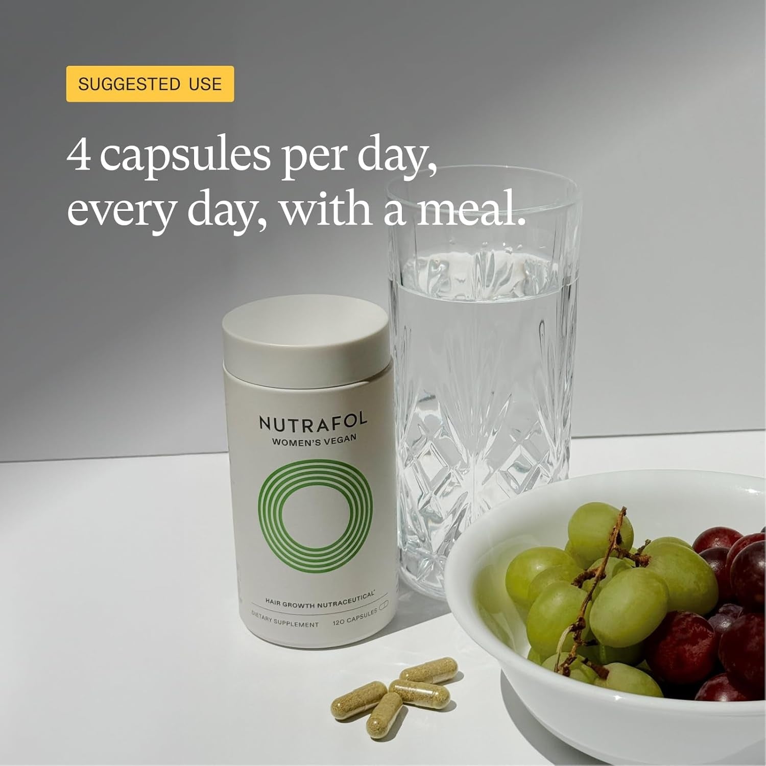 Nutrafol Women's Vegan Hair Growth Supplements - 3 MONTH SUPPLY