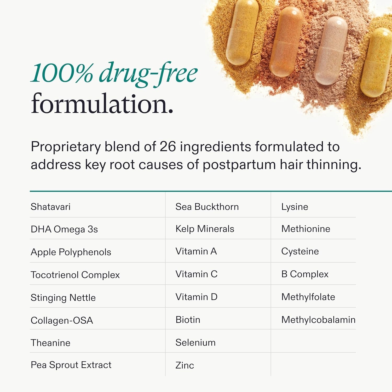 Nutrafol Postpartum Hair Growth Supplement - 3 MONTH SUPPLY