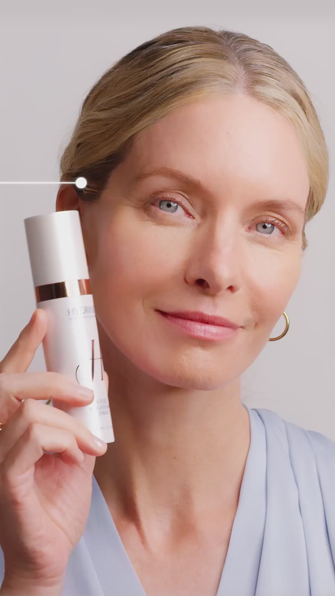 Load video: Hydrinity Glowing Skin with VIVID Brightening Serum