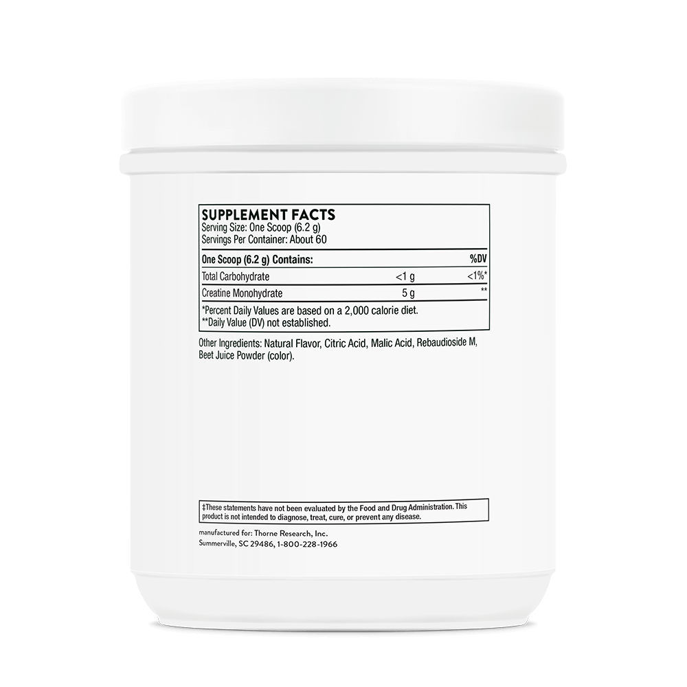 Thorne Creatine - Strawberry Flavored