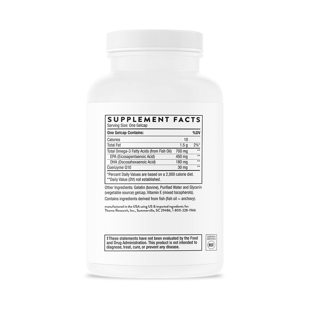 Thorne Omega-3 with CoQ10