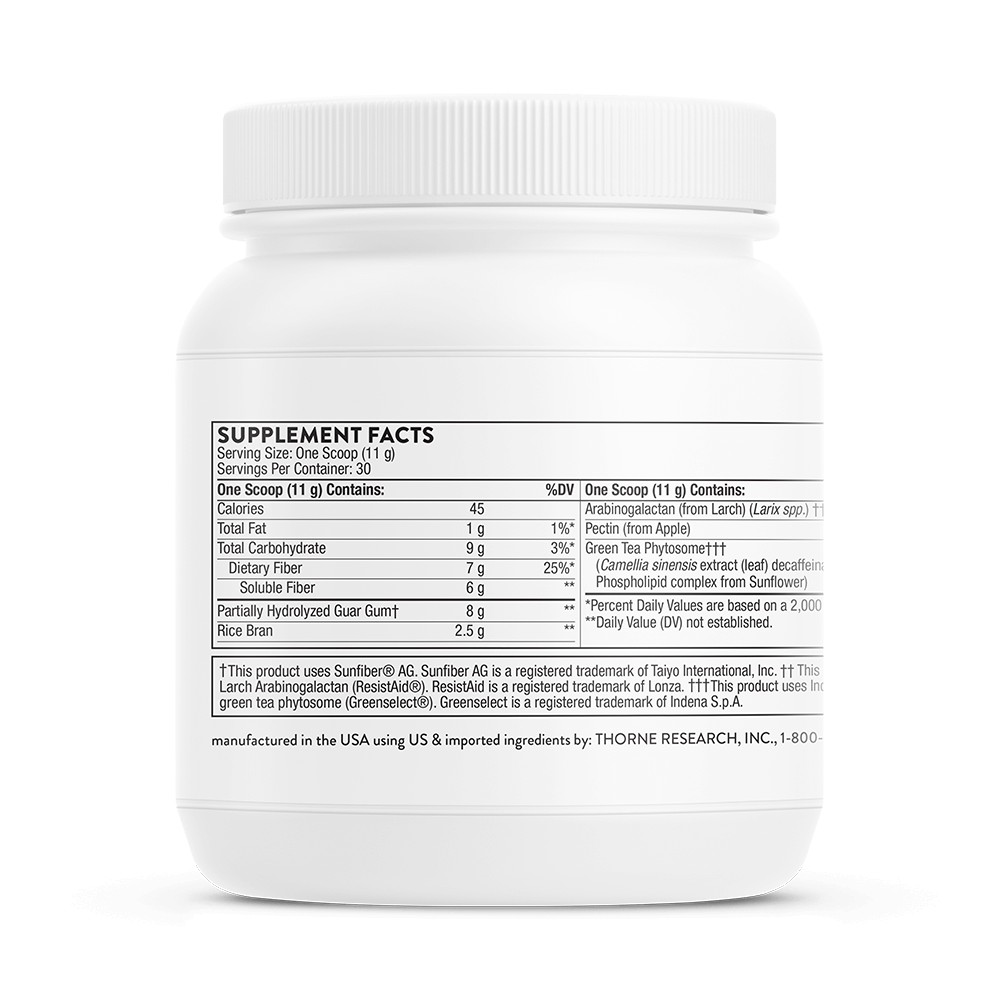 Thorne FiberMend Prebiotic