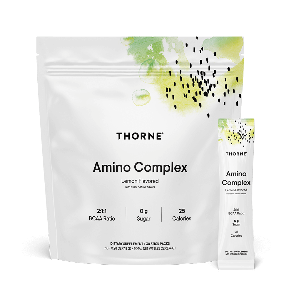 Thorne Amino Complex Travel Packs - Lemon